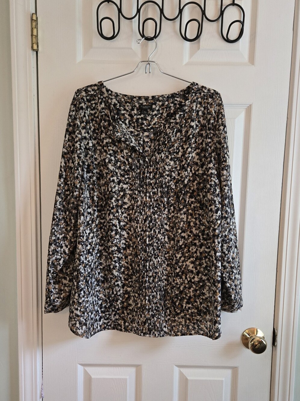 Talbots Popover Blouse 2XP